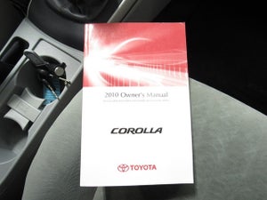 2010 Toyota Corolla 4dr Sdn Man (Natl)