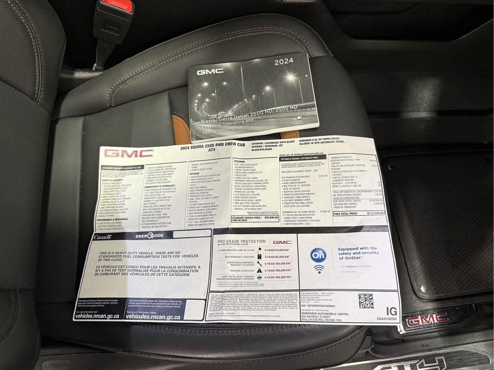 2024 GMC Sierra 2500HD AT4