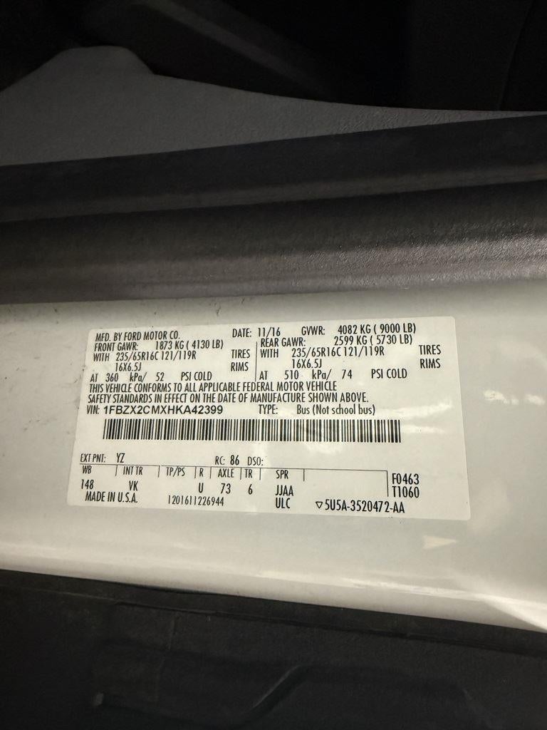 2017 Ford Transit Wagon XL